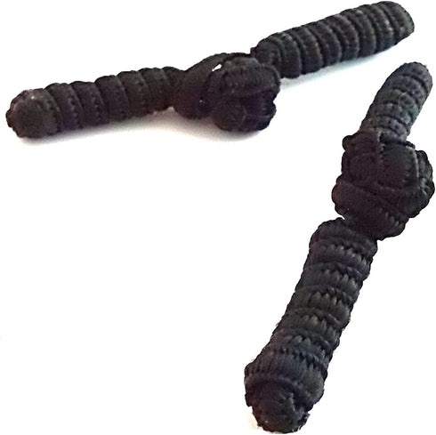Chinese Frogs Button Closures Hook & Eye Fastener - Sewing Quilting Renaissance Dance Hawaiian Bridal Costumes Outfit Drapery Home Decor- BLACK - ...