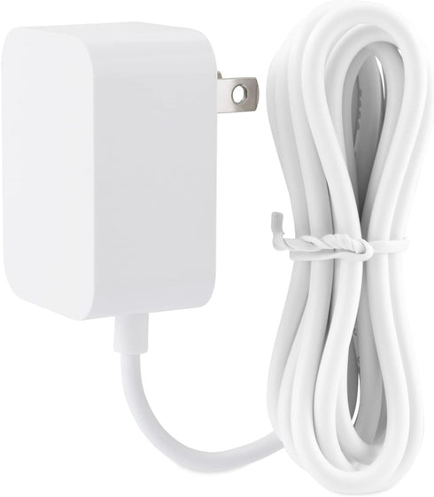 LEFXMOPHY Power Cord for VTech VM5463 VM5463-2HD BU PU Baby Monitor Camera Replacement 5V White Charger UL Aadpter with 5ft Cable...
