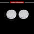 LECART Bling Volume Knob Cover Fit for Honda Accord 2018 2019 2020 Car Interior Bling Accessories Metal Sound Switch Knob Caps Silver Pack of 2...