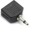 3.5mm Mono Male to Dual 3.5mm Female Mono Audio Y Splitter Microphone Converter Headphone Adapter Connector - 6 Pcs...