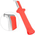 Jadeshay Electrical Cable Stripper Tool, Insulated Wire Cable Dismantling Knife with Stainless Steel Blade, Ergonomic Handle, Safety Cap...