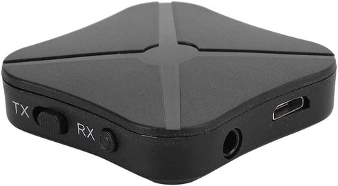 Dpofirs 2 in 1 Bluetooth 5.0 Audio Adapter, Multifunctional Music Receiver Transmitter, Universal Rechargeable Stereo Sound Adapter for Computer, ...