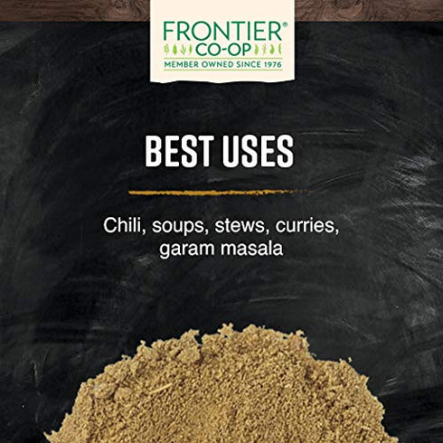 Frontier Herb Organic Ground Cumin Seed, 16 oz...