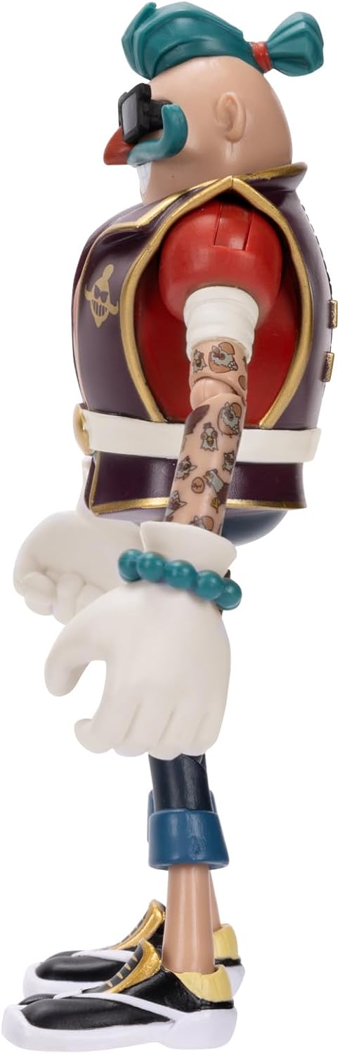Sonic Prime 5-inch Dr. Deep - New Yoke City Action Figure 13 points of Articulations. Ages 3+ (Officially licensed by Sega and Netflix)...