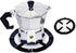 2 Pack Iron Gas Stove Cooker Plate Coffee Moka Pot Stand Reducer Ring Holder...