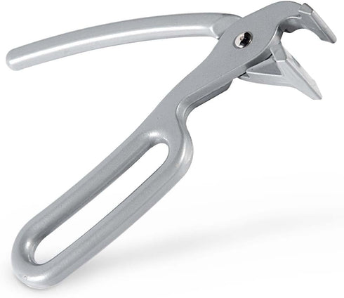 OBTANIM Heavy Duty Pizza Pan Gripper, Cast Aluminum Anti-Scald Baking Pan Gripper Clips Retriever Tongs for Lifting Hot Plate with Food Out from M...