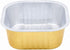 KEISEN square 4 2/5" Disposable Aluminum Foil Cups 300ml for Muffin Cupcake Baking Bake Utility Ramekin Cup 24/PK...