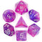 HD Polyhedral Dice Sets D&D Dice for Dungeon and Dragons RPG Role Playing Games MTG Pathfinder Table Top Games 7 Dice Set Royal Aurora...