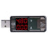 USB Tester, Multimeter Voltmeter Ammeter Current Meter USB Charger USB Voltage Meter Can Measure USB Powered Devices and is Compatible with QC2.0/...