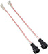 Front Rear Door Speaker Wiring Harness for Select 1998-2016 Ford/2001-2013 Mazda/1999-2011 Lincoln Install Aftermarket Speaker Wire Cable...