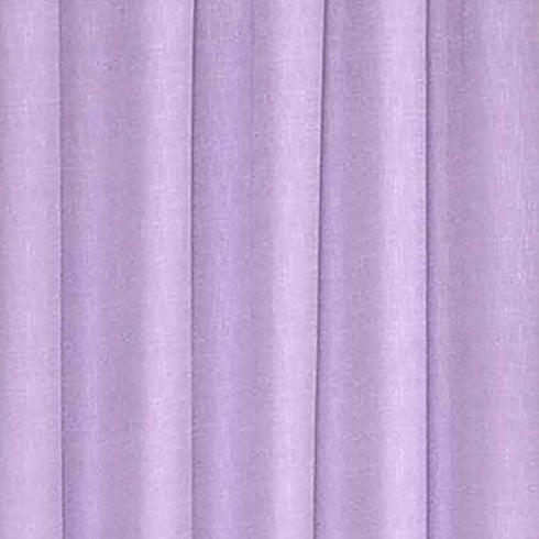 Eclipse Kendall Modern Scalloped Valance Rod Pocket Window Curtain for Kitchen or Bathroom, 42" x 18", Light Purple...