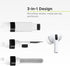 PureGear Device Cleaning Pen for Airpods 1 2 3 Multi-Function Cleaning Kit with Soft Brush for Bluetooth Earphones Case, Mobile Phones, Cameras, K...
