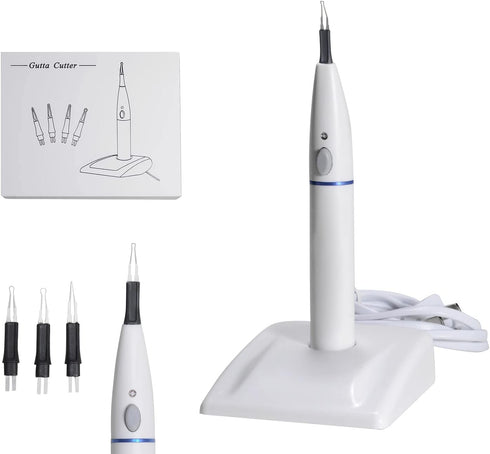 BoNew-Oral Gutta Percha Teeth Gum Cutter Obturation System Endo Heated Pen Cutter with 4 Tips...