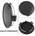 RTRHINOTUNING 4pcs 75mm/2.95in Wheel Center Caps Black Rim Caps for C B S A E GLK SLK R GLC G M Wheel Rims, OD: 75mm/2.95in, ID: 69.5mm/2.74in...