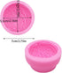 3 PCS 3D Ice Cream Ball Shape Silicone Molds Semi Sphere Mold Cookie Pastry Mold for Chocolate Pudding Dome Mousse Fondant Cake Decoration DIY Cla...
