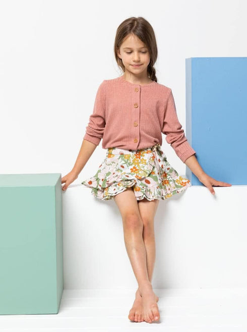 Style Arc Sewing Pattern - Margot Kids Skort...