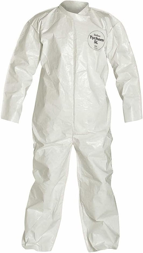 DuPont Industrial & Scientific DuPont TY122S 3XL EACH Disposable Elastic Wrist, Bootie and Hood Tyvek Coverall Suit 1414 White...