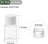 YOKIVE 50 Pcs Chemical Storage Bottle, Plastic Container with Wide Mouth | Reagent Sample Sealing, Great for Laboratory, Store, Factory (Transpare...