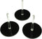 LITKO RPG Round Flight Stands | Role Playing Games | Compatible with Dungeons and Dragons | Compatible with Pathfinder | Circular Black Base (2-in...
