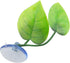 Betta Hammock Leaf 2PCS Plastic Artificial Plant Leaf with Suction Cup Betta Fish Rest Spawning Ornamental Plant Betta Fish Play Relax Hide Leaf H...