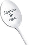 Jesus and Tea Spoon Gifts for Women Men Jesus Tea Lovers Gift for Papa Mom Christian Gifts for Coworker Christmas Birthday Gift for Dad Grandma Te...