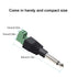 1/4 Jack, 4Pcs Solderless 1/4 Inch Audio Jack TS Male Mono Quarter Inch 6.3mm Phone Plug 1/4" Plugs Connector for Speaker Cables, Guitar Cables, M...