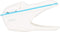Stapleless Stapler, Staple-Free Stapler Paper Clinch Desktop No Staples Stapler for Office School, up to 9 Sheets Binding (White)...