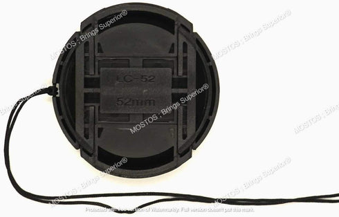MOSTOS ; Brings Superior® - 52mm Lens Cap for Nikon Camera - Replacement Lens Cap for AF-S DX Nikkor 35 mm f/1.8G Prime Lens Nikon DX Nikkor 18-55...