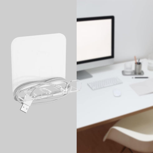 Cosmos 2 Pcs Wall Mount Phone Holder Cell Phone Wall Holder Smartphone Charging Stand Bedside Organizer Storage Bracket Compatible with Most Phone...