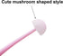 Maydahui 20PCS Cute Mushroom Rollerball Pens Bendable Soft Silicone Mushroomy Gel Black Ink Pen Jellyfish Shaped Pens for Student Teacher Office S...