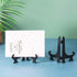 Artliving 5" Black 24pcs/Set Plastic Easels Plate Display Stands Picture Frame Stand Holder...