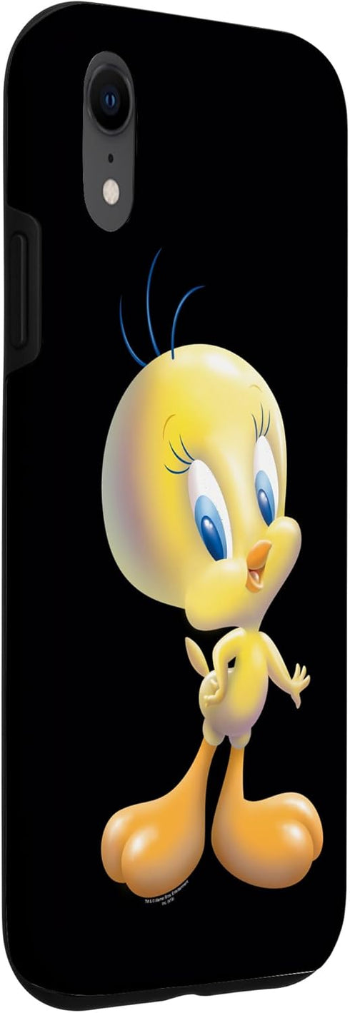 iPhone XR Looney Tunes Tweety Bird Airbrushed Case...