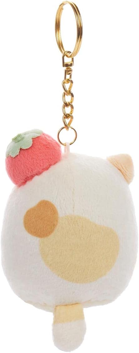 SUMIKKOGURASHI Neko San-X Original Strawberry Series Keychain...