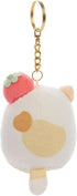 SUMIKKOGURASHI Neko San-X Original Strawberry Series Keychain...