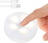 Mini Touch Light, Rechargeable Battery Operated Closet Lights Wardrobe Lights, Magnetic Stick-on Anywhere LED Night Light, Wireless Under Cabinet ...