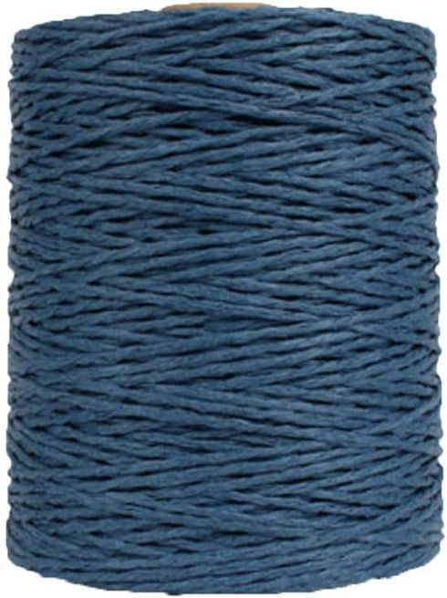 Natural Cotton Raffia Yarn Navy Blue Crochet Summer Sun Hat Yarn,Beach Bag Yarn,Rayon Raffia Crochet Yarn,Crochet Straw Knit Yarn,Knitting Materia...