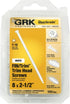 GRK Fasteners 96065 White FIN/Trim #8 x 2-1/2" Screws 100CT...