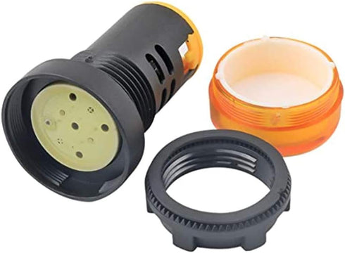 220V 20mA Energy Saving LED Indicator Light Installation Hole Size 22mm (7/8 inch) White Blue red Green yellow15pcs...