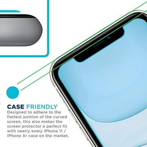Tech Armor HD Clear Film Screen Protector Designed for Apple iPhone 11 and iPhone Xr 6.1 Inch 4 Pack 2019......