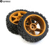 1/10 RC On Road Tires Rubber Rally Tyres and Wheels Rims 12mm Hex for 1/10 Scale RC Racing Drift Car HPI KYOSHO Tamiya XV01 XV02 TA06 TT01 TT02 PT...