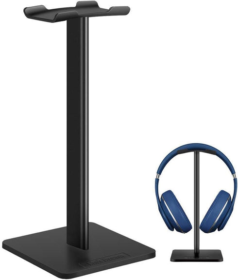 Link Dream Headphone Stand Headset Holder- Gaming Headset Holder with Aluminum Supporting Bar Flexible Headrest Anti-Slip Earphone Stand for All H...
