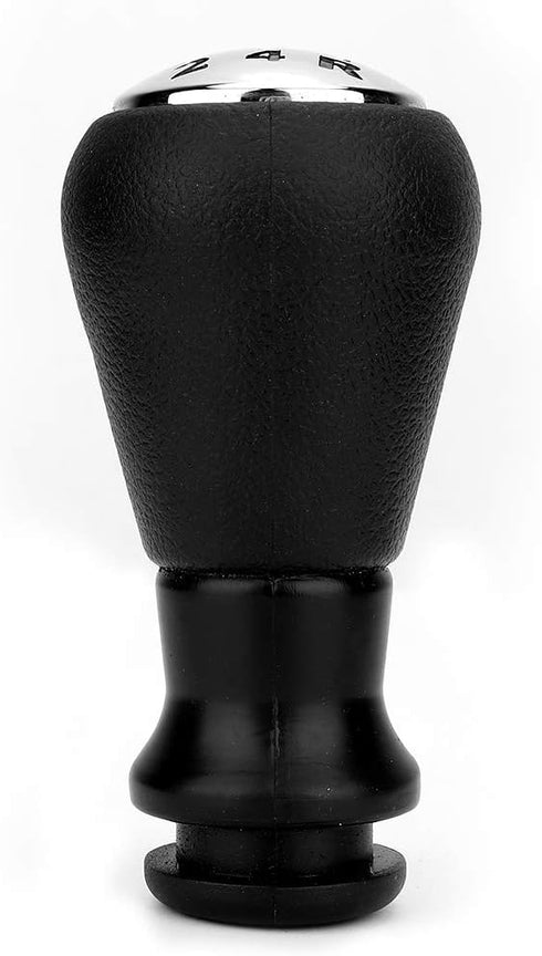 Qiilu Gear Shift Knob, 5 Speed Manual Car Gear Shift Stick Knob with Adapter Fit for 106 206 306 406 806 107...