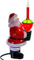 Kurt Adler Jolly Santa Bubble Light Tabletop Decoration, 7 1/4-Inch...