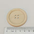 Chenkou Craft 20pcs 50mm 2" Round Natural Wood Buttons 4 Holes Craft Sewing Button (50mm)...