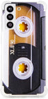 Case for Galaxy S21 5G Shockproof Scratchproof with TPU Soft Bumper Retro Music Cassette Tape Case Compatible with Samsung Galaxy S21 5G...