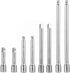 8pcs Socket Extension Set Drive Ratchet Socket Hand Tool Improved Extender Wrench Adjustment Tools 2"/50mm, 3"/75mm, 4"/100mm, 6"/150mm Long Shaft...