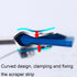 15cm 6in Blue Window Squeegee Bath Squeegee for Shower Glass Door, Mirrors, Tiles (6in/15cm, Blue)...