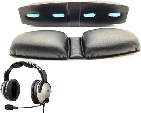 Replacement Head Pads Soft Headband Pads for Lightspeed Zulu Aviation Headset (Zulu Headband pad)...