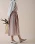 Cotton Pleated Apron Retro Waterdrop Proof Garden Cleaning Pinafore Dress...