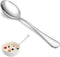 Dinner Spoon Set,16 Pcs 7.3" Tablespoons,Premium Food Grade 18/10 Stainless Steel Spoons,Durable Metal Spoons,Tablespoon,Silverware Spoons Only,Mi...